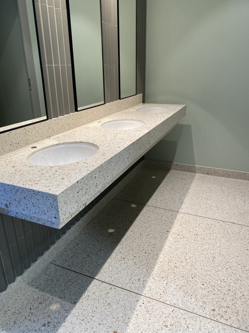 terrazzo bathroom design