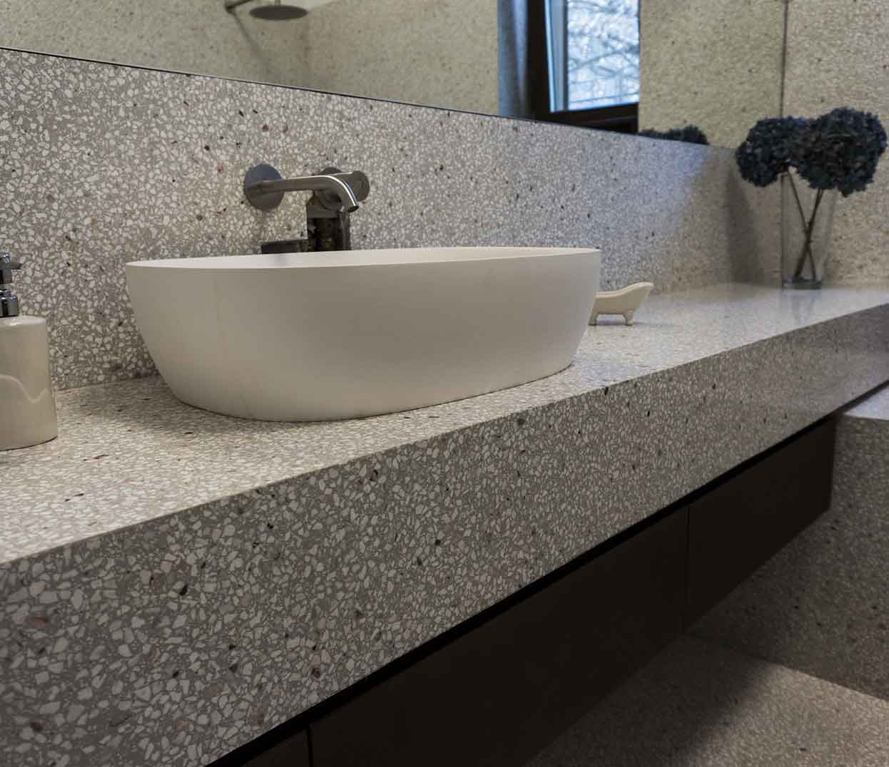 epoxy terrazzo like concrete terrazzo design