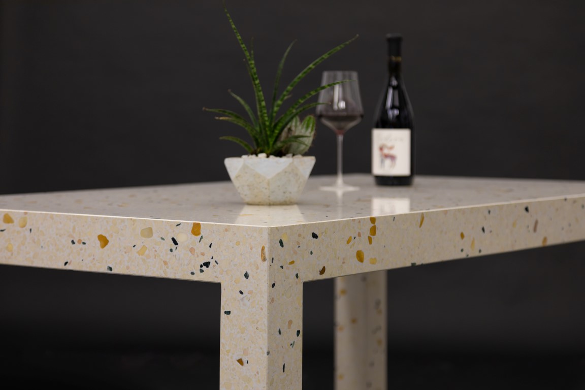customizable terrazzo table