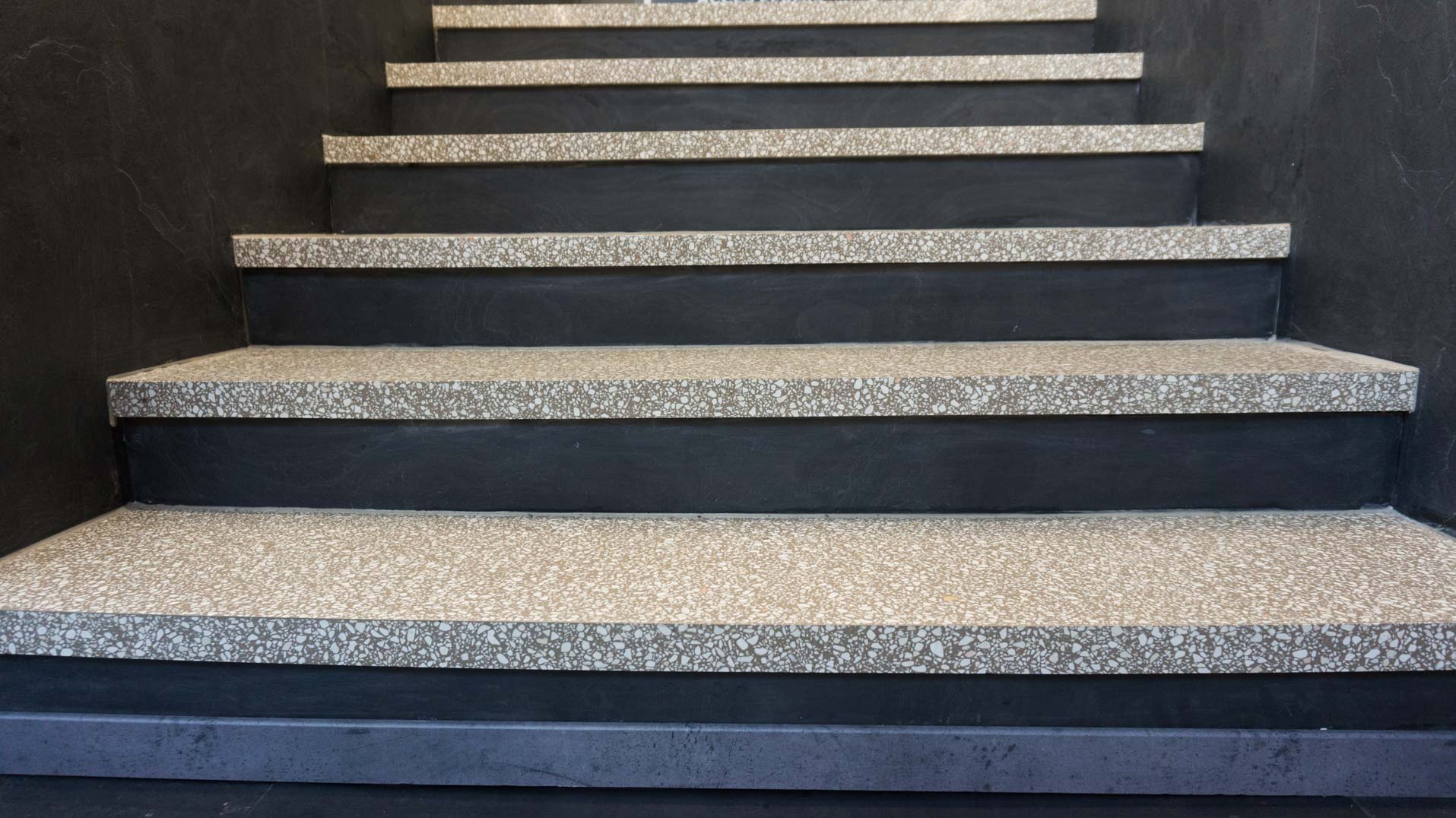 precast grey epoxy terrazzo