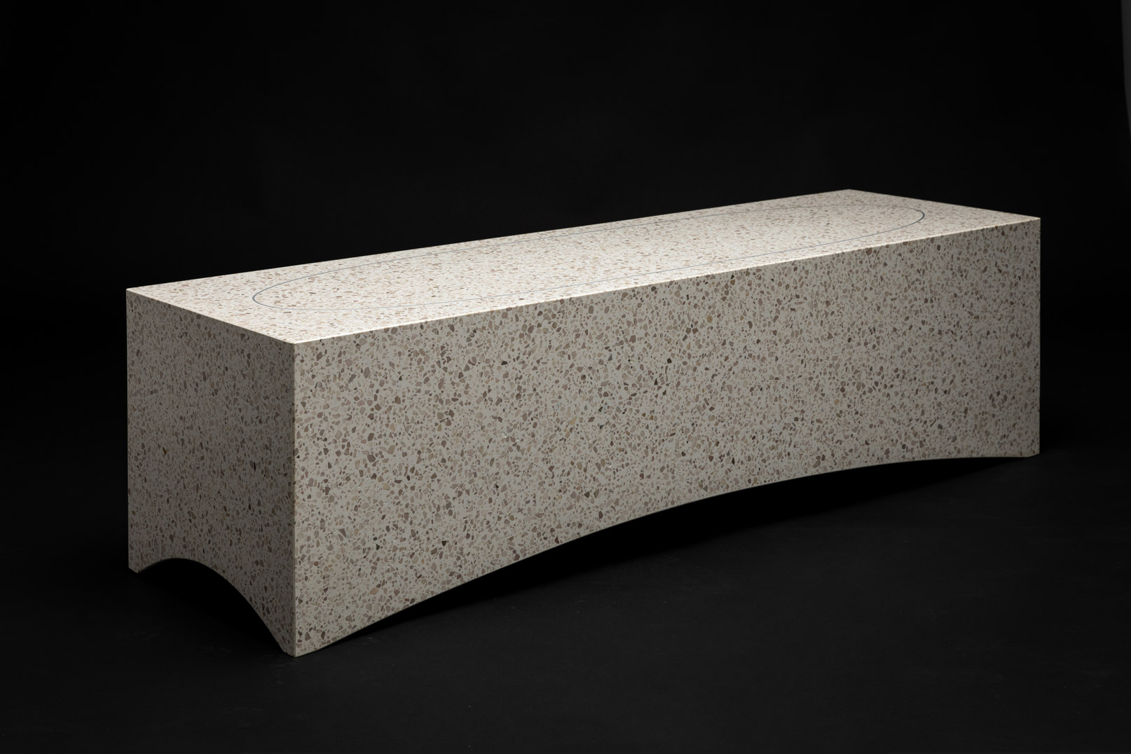 terrazzo long table