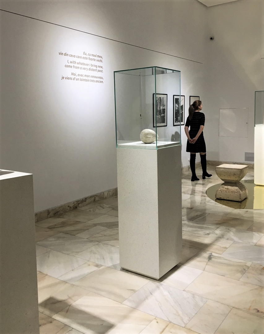 terrazzo and Brancusi works