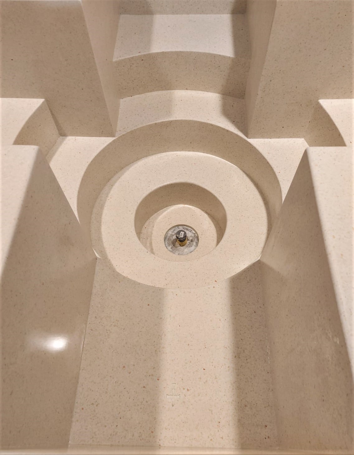 terrazzo baptistery in Munchen