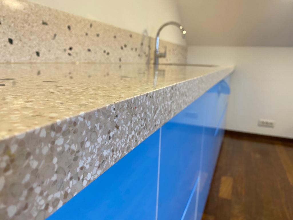 precast terrazzo countertop